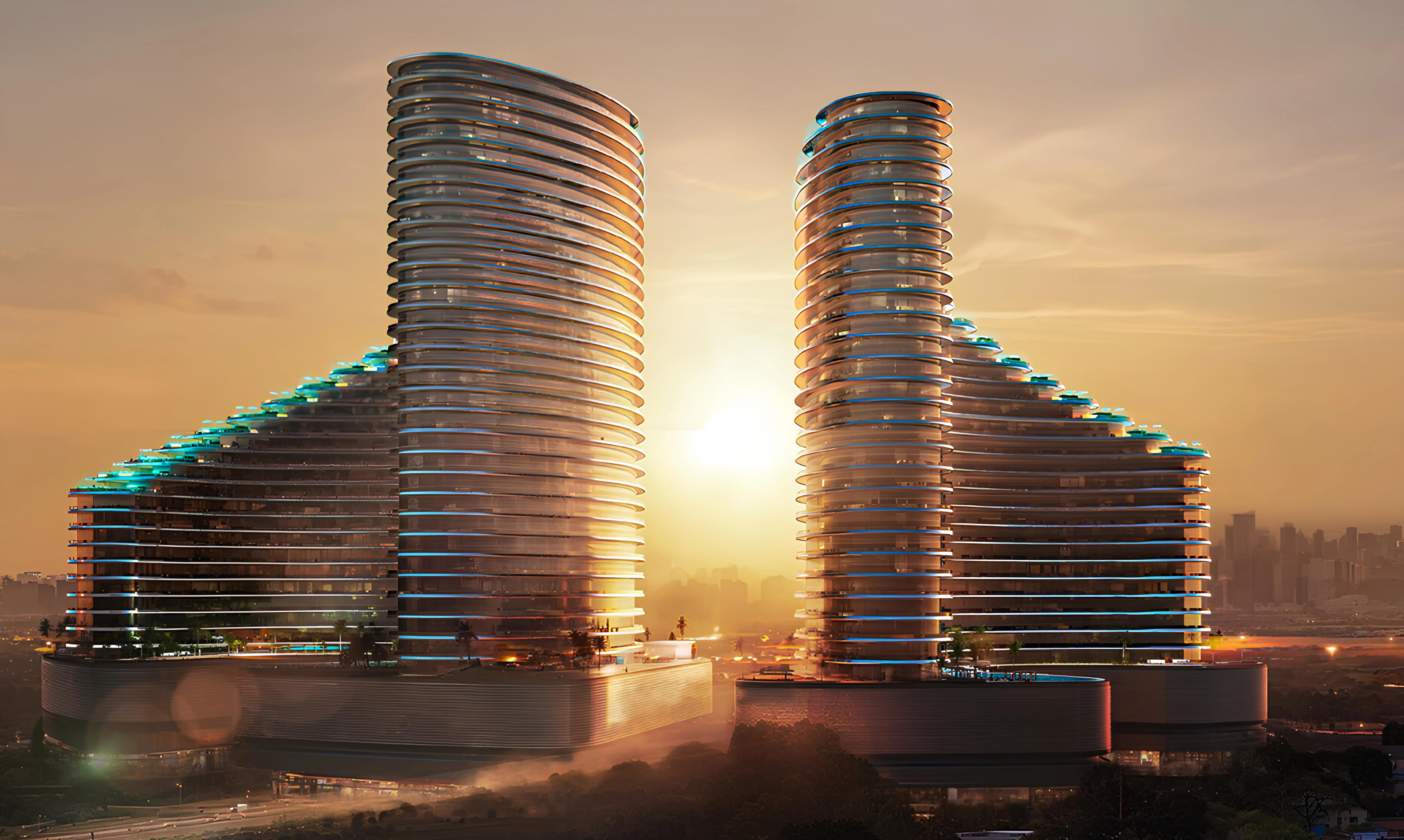 Binghatti Skyflame Tower 1 — thumbnail 3